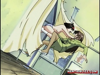 Japanese hentai nurse hard fucked by monster