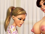 Animated FUTA Chicks Intense Encounters