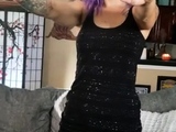 Amateur blondie solo anal masturbation