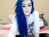 Amateur Webcam Teen Flashes Masturbates