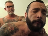 BEARFILMS Alex Tikas And Julian Torres Wild Threesome Sex