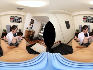 Japanese teen Maho Aizawa does the handjob