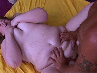 Hot blonde MILF slut enjoying hardcore anal fucking