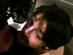 Twink Spits Out My Cum After A Big-cock Blowjob